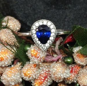 Kay Jewelers Sterling Blue Sapphire Ring
